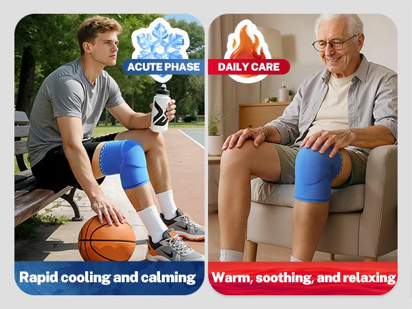 360° Hot & Cold Knee Recovery Wrap