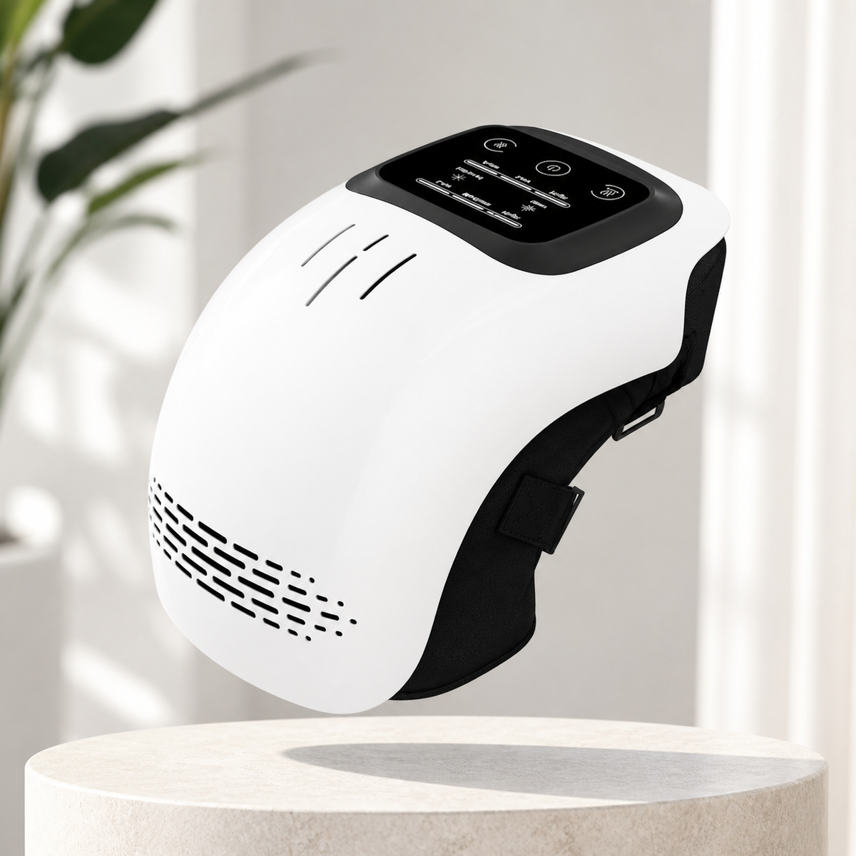 Knee Massager with Heat — Rechargeable Cordless Kneading Massager for Knees, Home Use