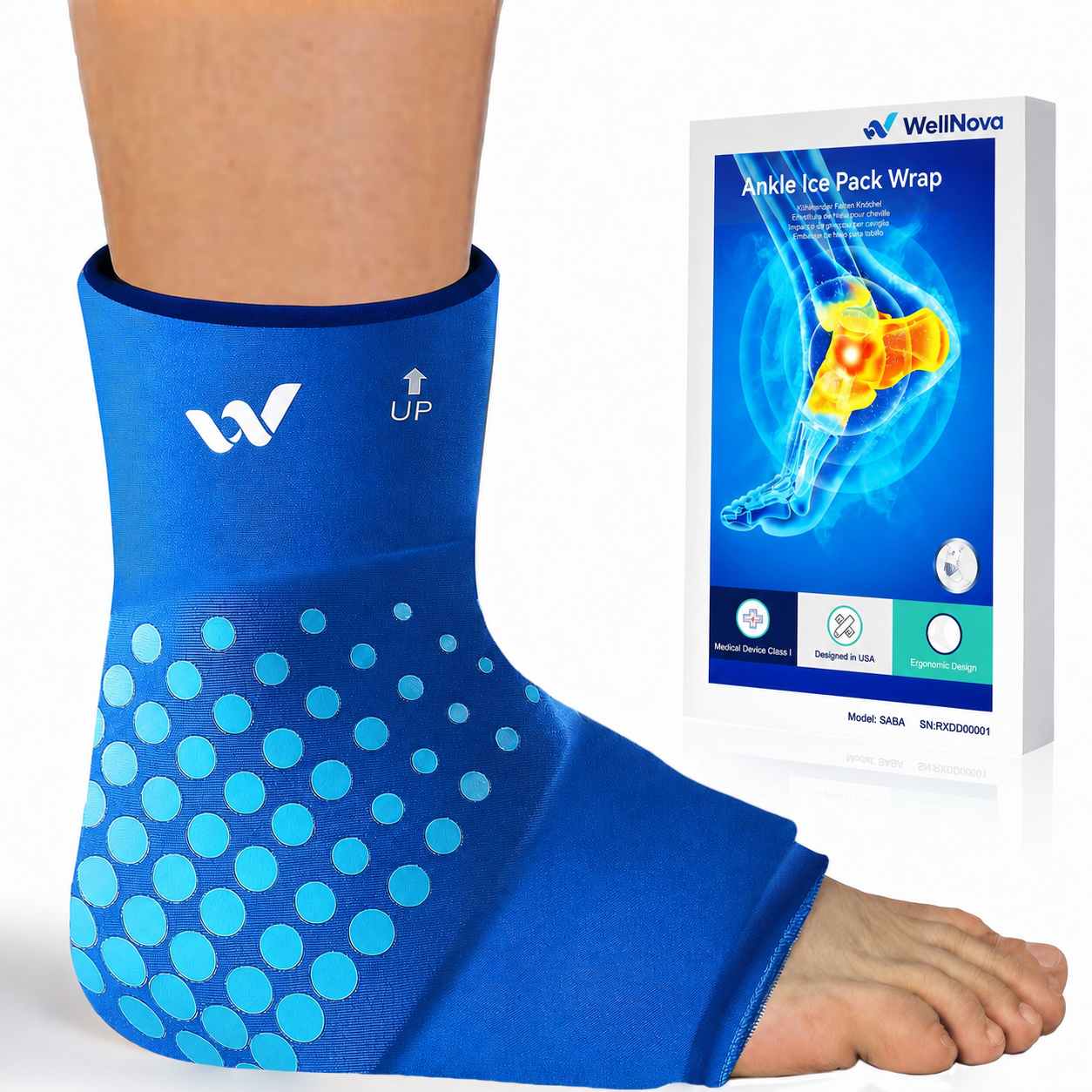 360° Hot & Cold Ankle Recovery Wrap